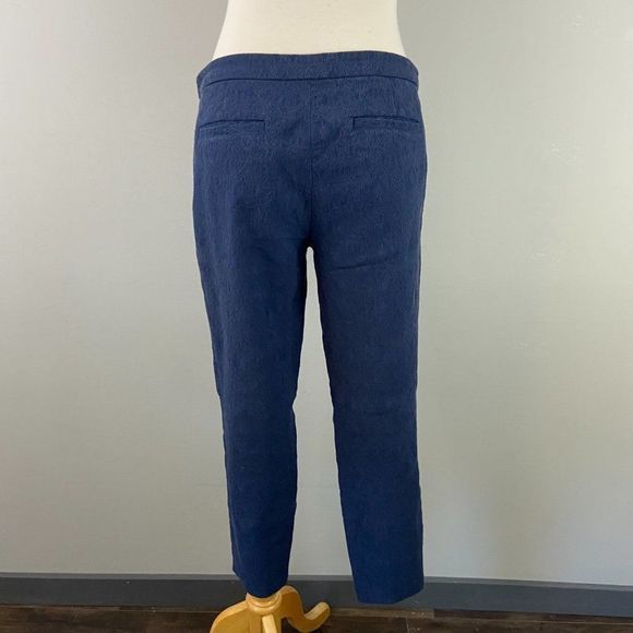ST. TROPEZ WEST‎ Blue Cropped Pants - Picture 6 of 10